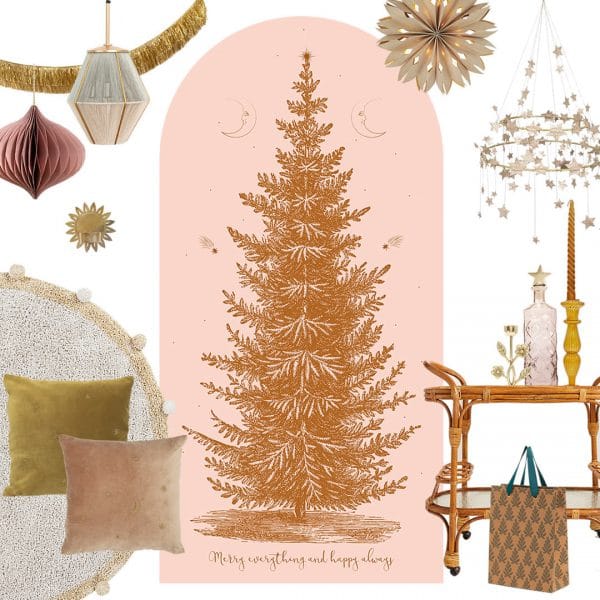 Kerstboom Behangboog Blush - Afbeelding 9