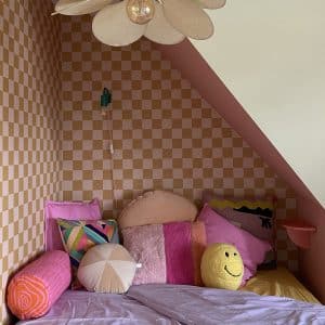 Behang Golden Checkers