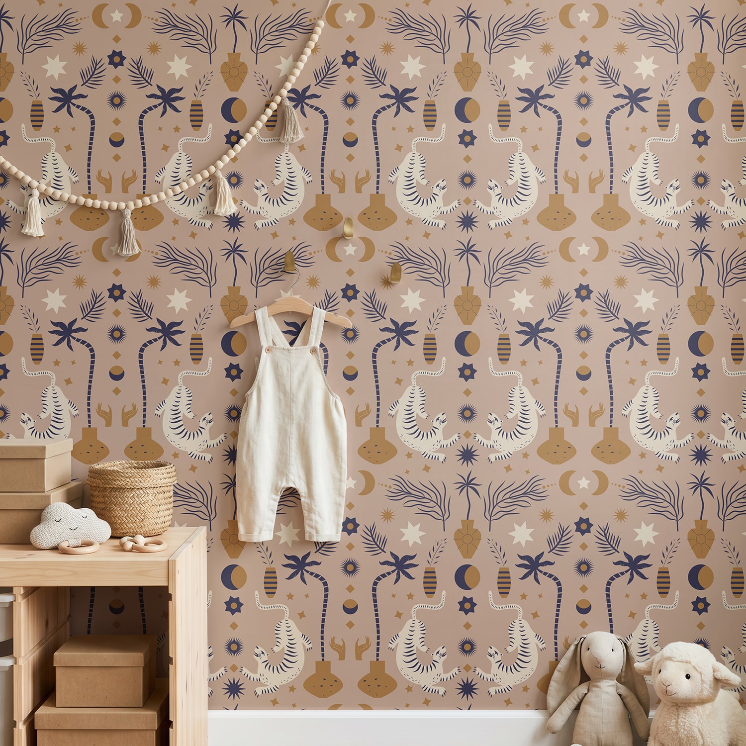 Behang Oriental Dream Brown - Afbeelding 3