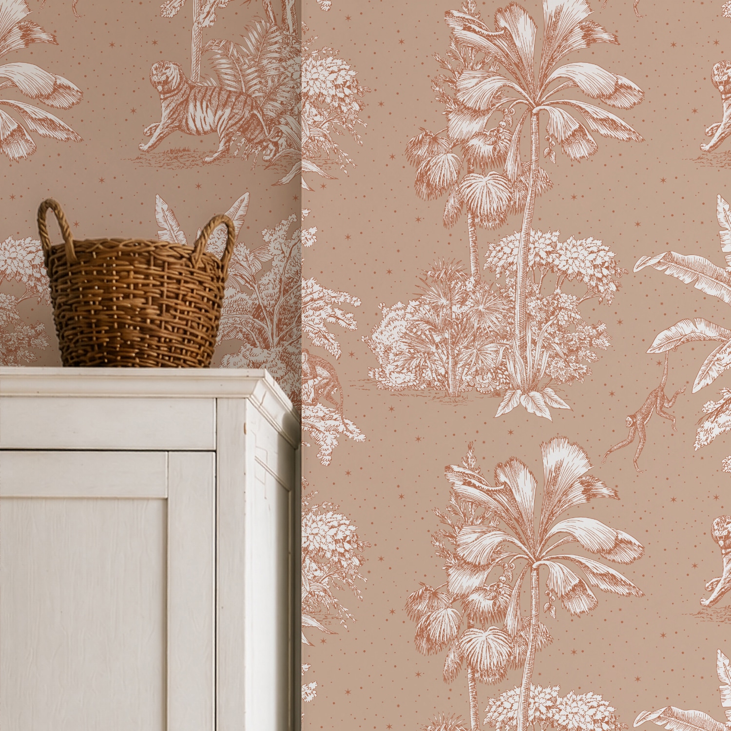 Behang Jungle Dream Brown