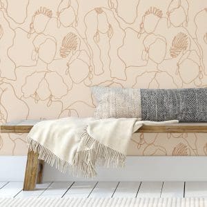 Behang Queen Things Beige