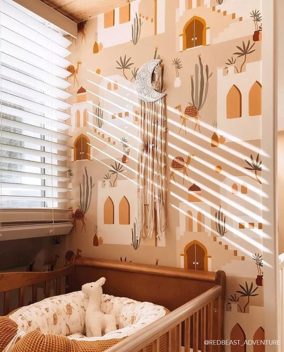 Behang Oasis Beige - Afbeelding 4