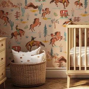 Behang Cowboy Spirit Brown