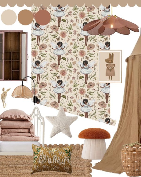 Behang Flora Fairy - Afbeelding 6