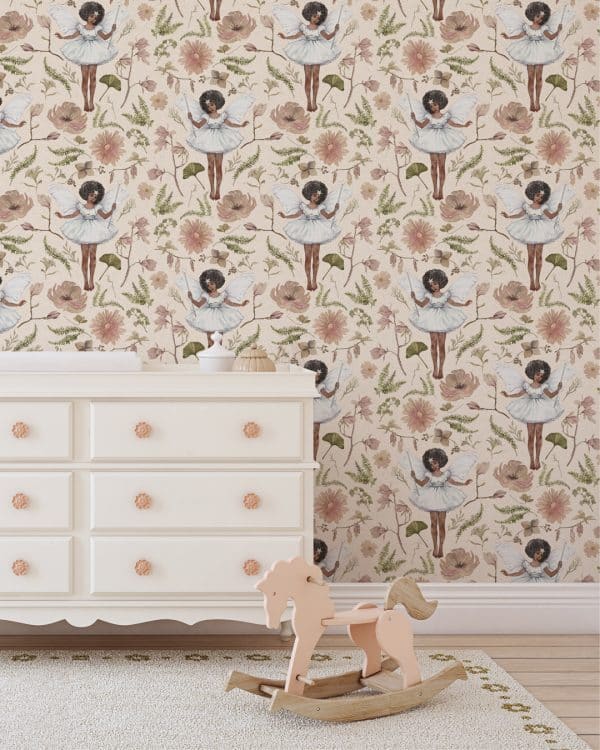 Behang Flora Fairy - Afbeelding 2