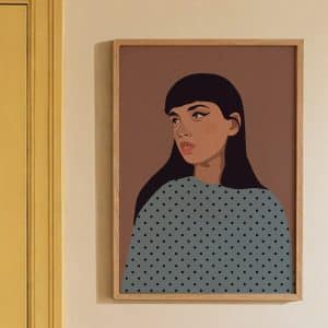 Artprint Moonrise A3