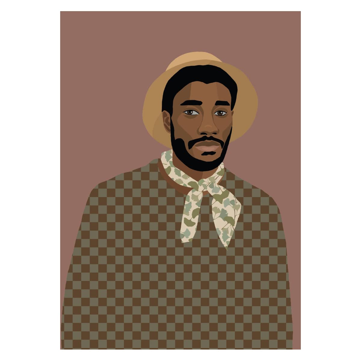 Artprint Sunday Hat A3 - Afbeelding 4