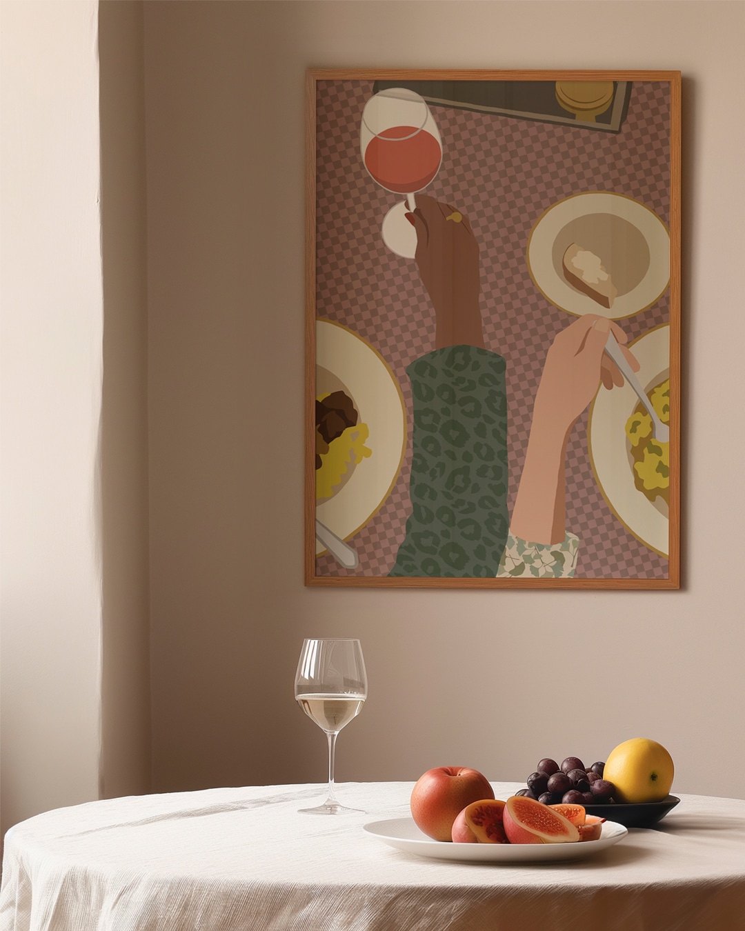 Artprint The Table A3 - Afbeelding 2
