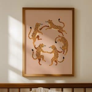Artprint Wild Dance A3