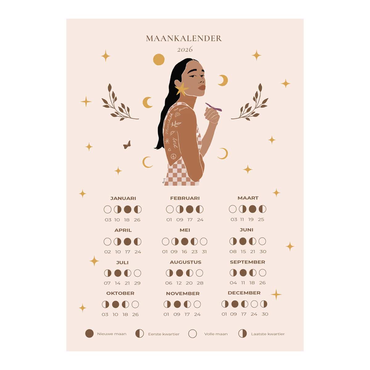 Moonchild Maankalender 2026 - Afbeelding 3