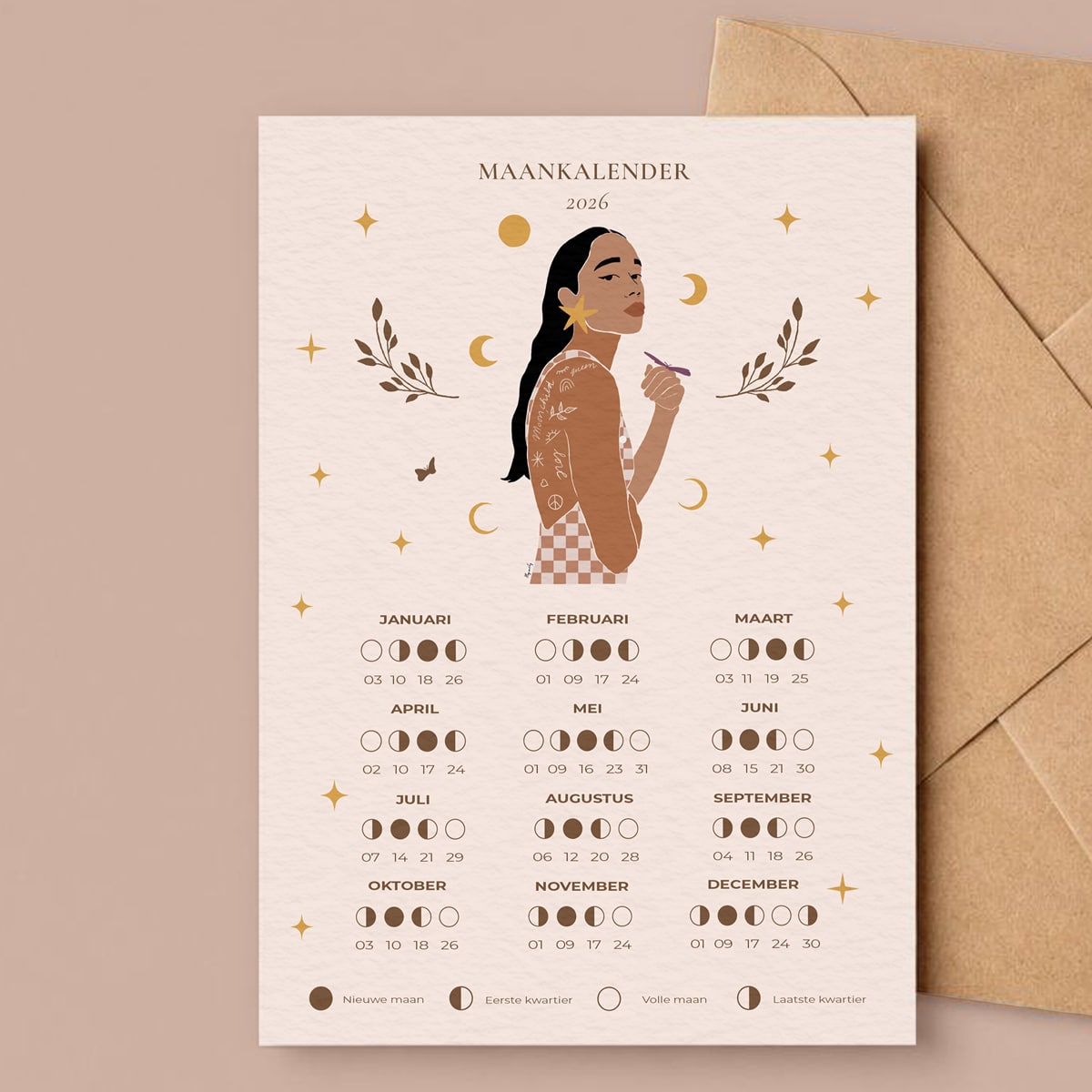 Moonchild Maankalender 2026