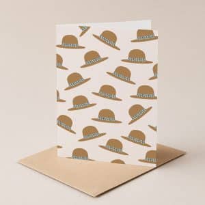 Wenskaart The Hat