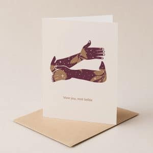 Wenskaart Voor jou, met liefde