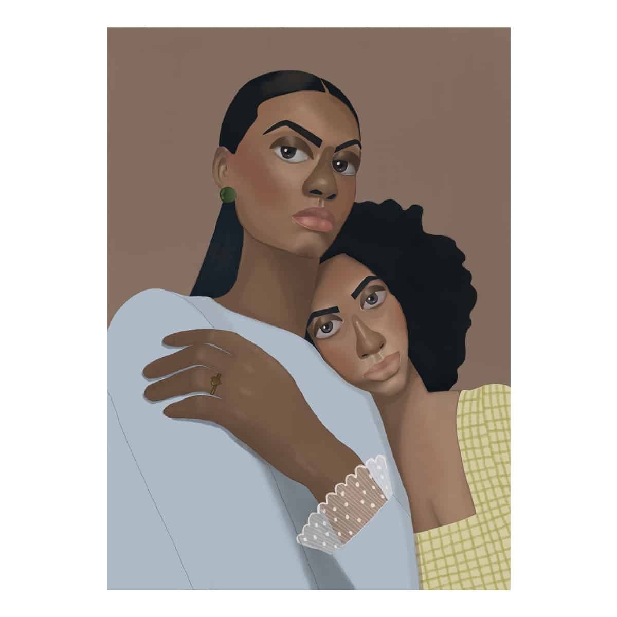 Artprint Amina & Kaya 30x40 - Afbeelding 2
